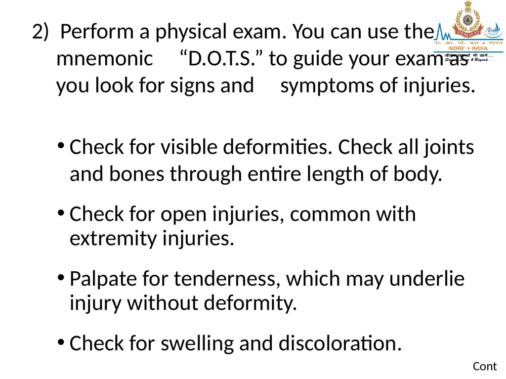 MUSCULOSKELETAL INJURIES LESSON -20 BY JITENDER - slide 23 of 58