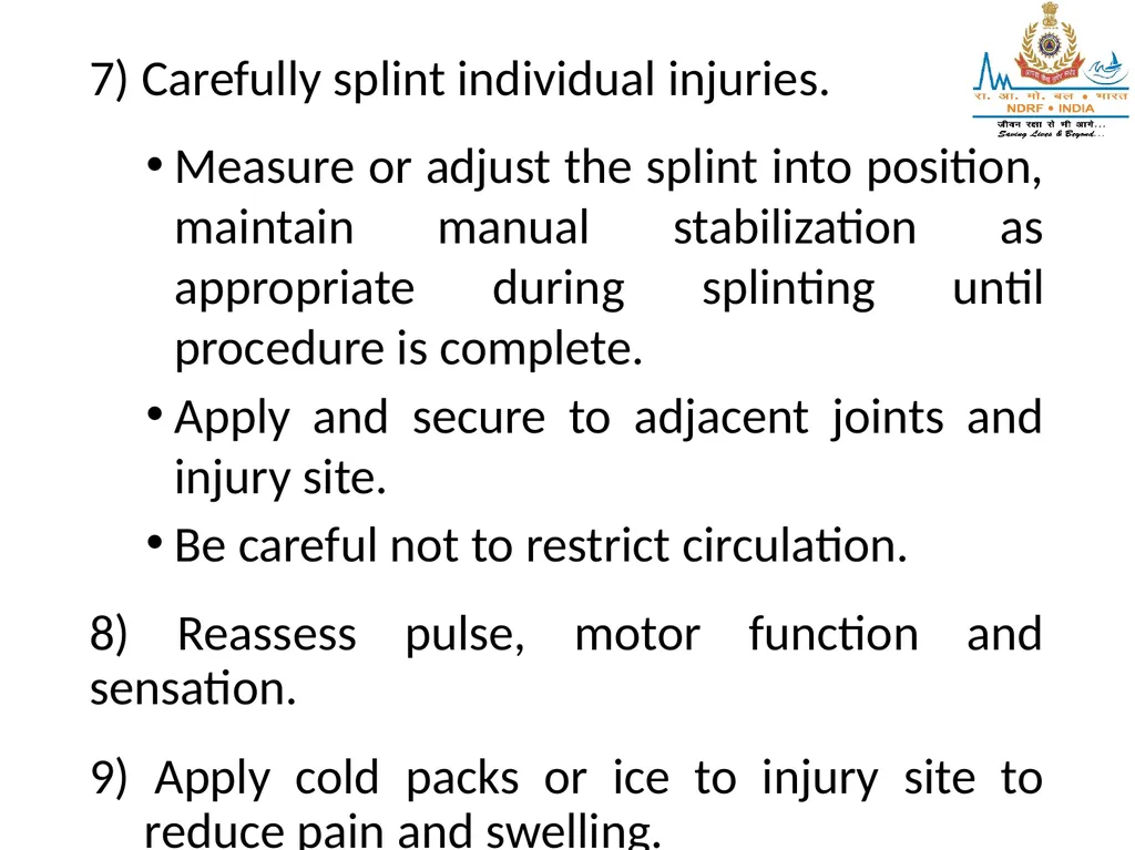 MUSCULOSKELETAL INJURIES LESSON -20 BY JITENDER - slide 27 of 58