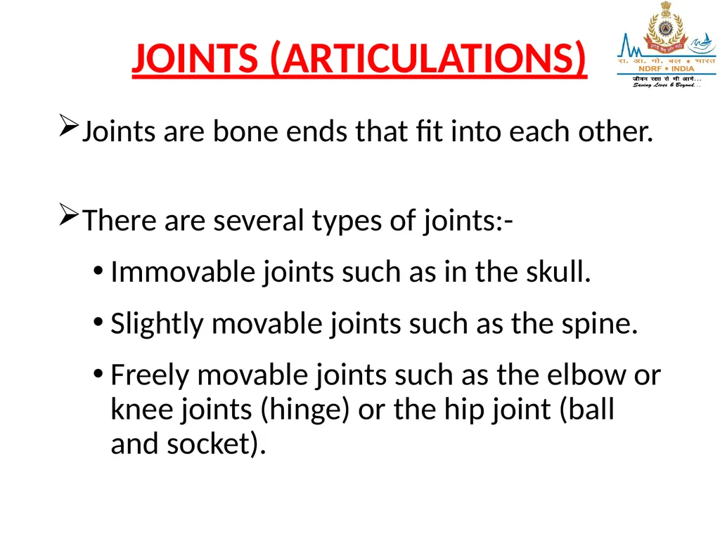 MUSCULOSKELETAL INJURIES LESSON -20 BY JITENDER - slide 4 of 58
