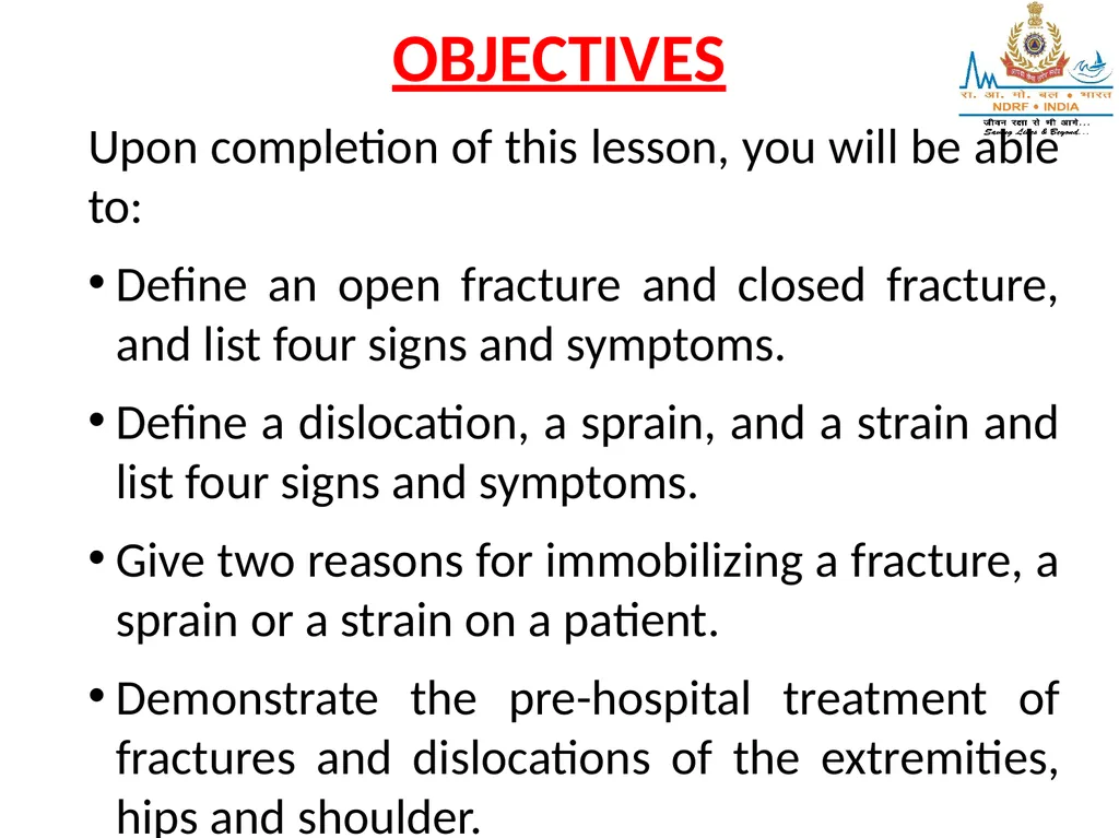 MUSCULOSKELETAL INJURIES LESSON -20 BY JITENDER - slide 2 of 58