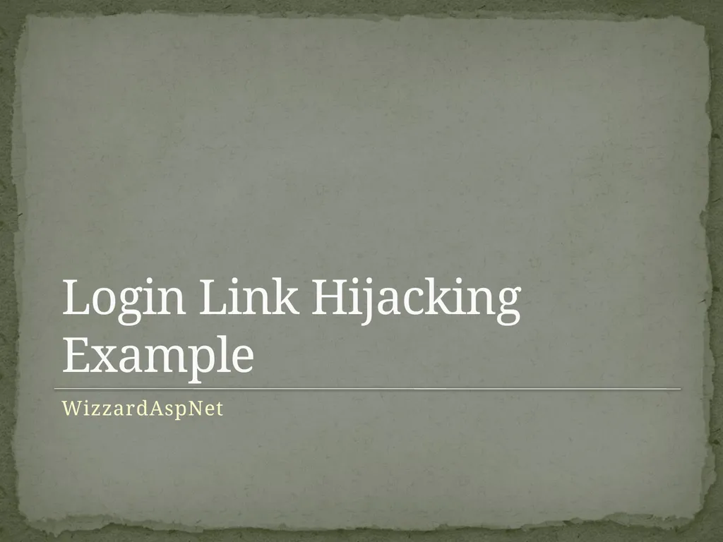 Web Application Secure Coding Do not try any of - slide 22 of 45