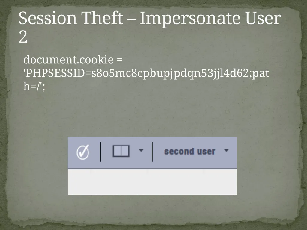 Web Application Secure Coding Do not try any of - slide 41 of 45