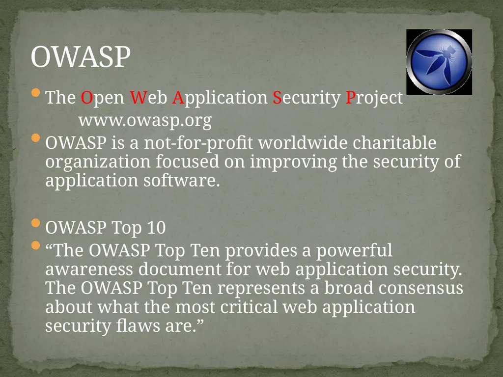 Web Application Secure Coding Do not try any of - slide 7 of 45