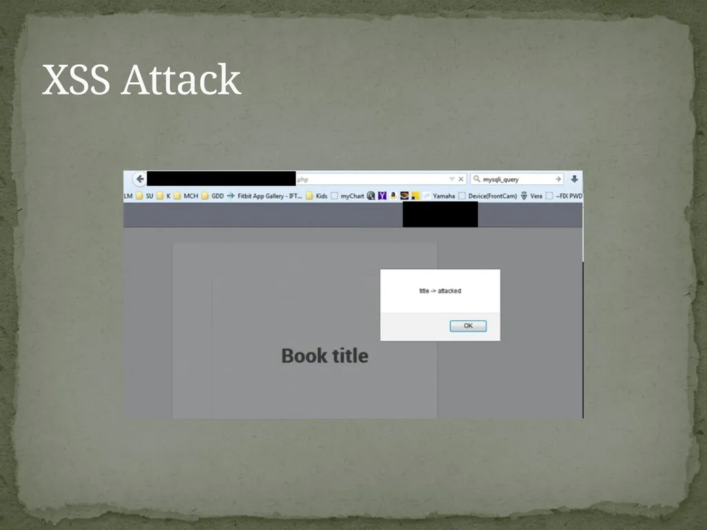 Web Application Secure Coding Do not try any of - slide 38 of 45