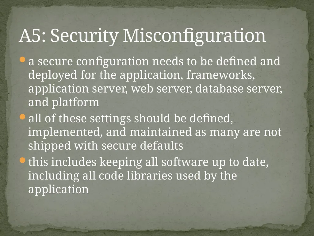 Web Application Secure Coding Do not try any of - slide 25 of 45