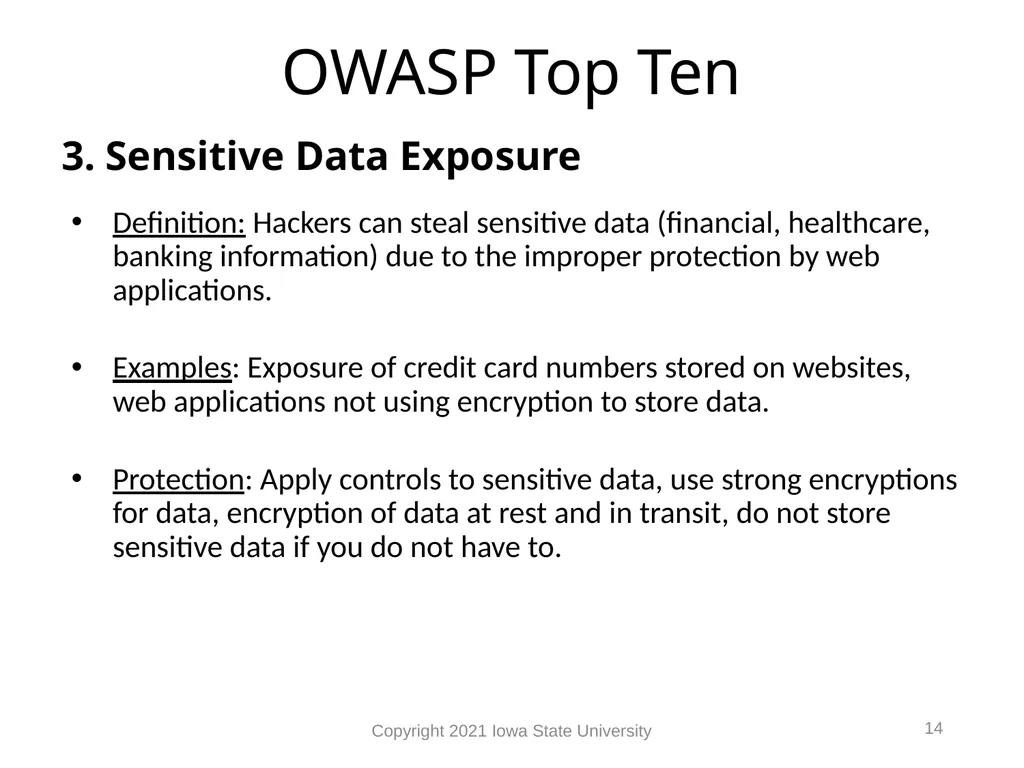 1 Web Vulnerabilities Module 9 Module 9 Agenda Web - slide 14 of 24