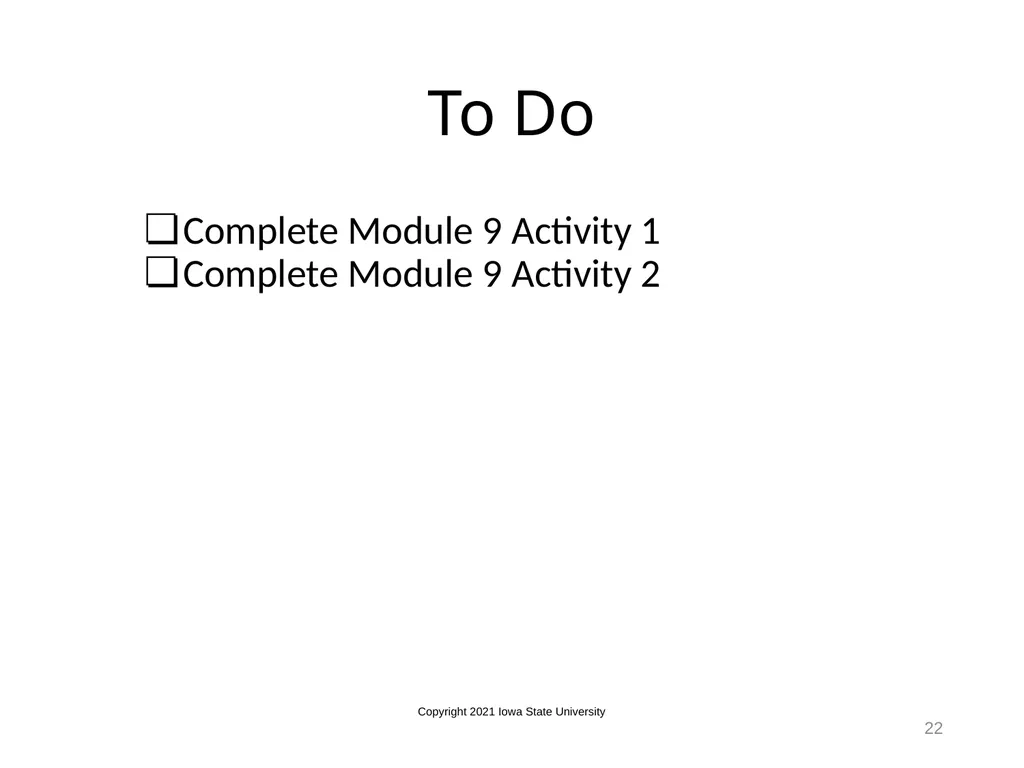 1 Web Vulnerabilities Module 9 Module 9 Agenda Web - slide 22 of 24