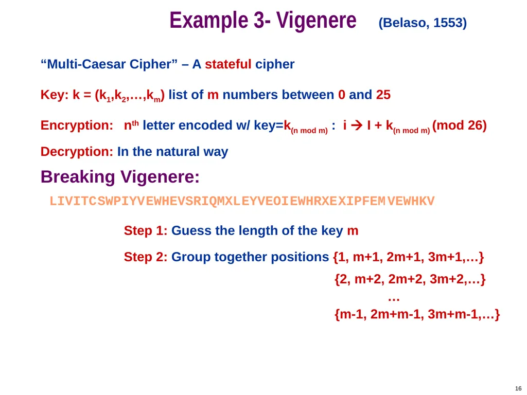 COS 433: Cryptography Princeton University Spring - slide 16 of 24
