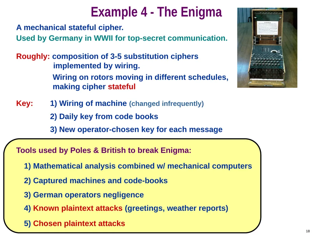 COS 433: Cryptography Princeton University Spring - slide 18 of 24