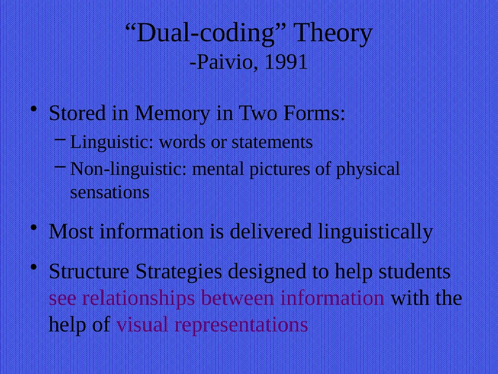 Teaching by Fostering Learning Strategies EDU 221 - slide 13 of 22