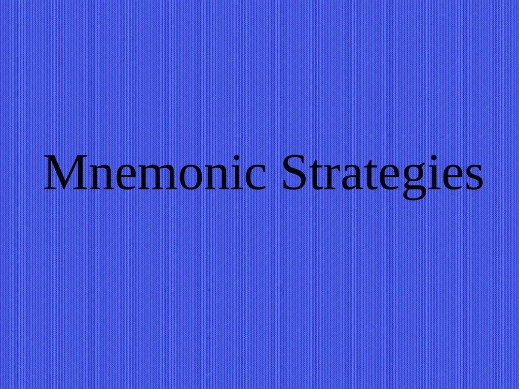 Teaching by Fostering Learning Strategies EDU 221 - slide 6 of 22