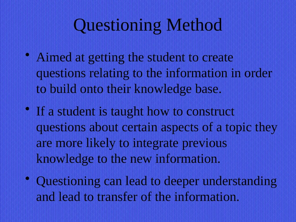 Teaching by Fostering Learning Strategies EDU 221 - slide 22 of 22