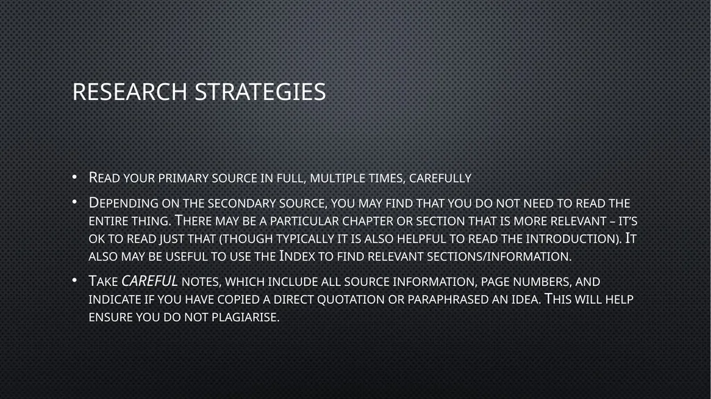 Renaissance Research Project: Tips for Research - slide 5 of 13