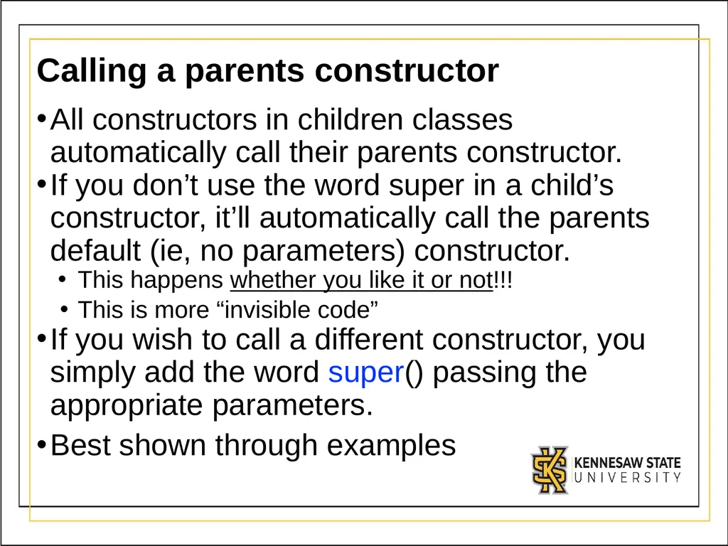 Module 3 Part 1 Inheritance UML - Unified Modeling - slide 24 of 32