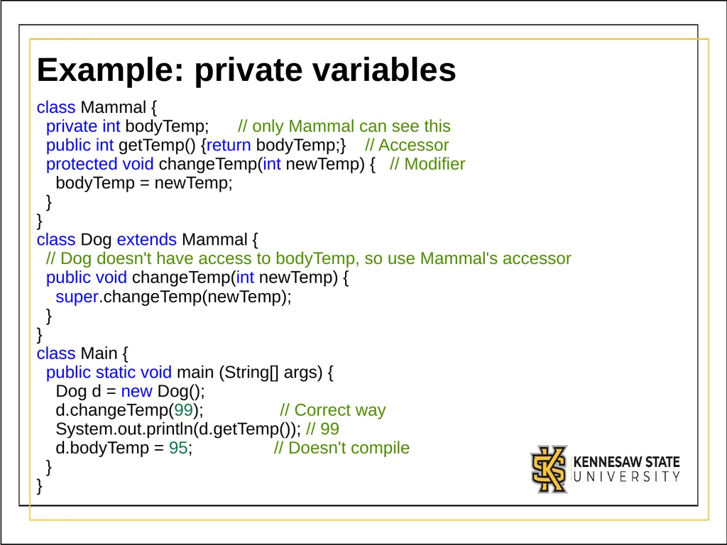 Module 3 Part 1 Inheritance UML - Unified Modeling - slide 30 of 32