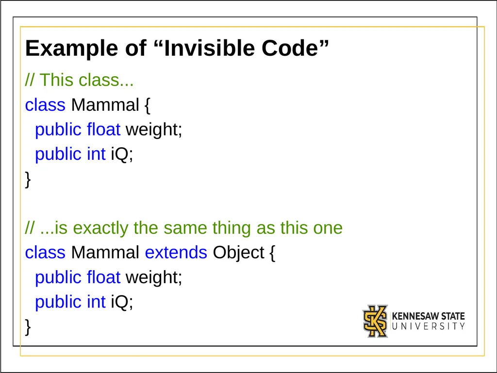 Module 3 Part 1 Inheritance UML - Unified Modeling - slide 17 of 32