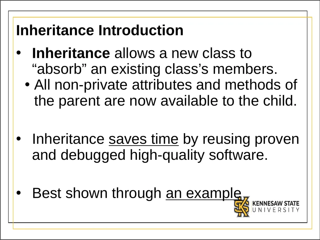 Module 3 Part 1 Inheritance UML - Unified Modeling - slide 5 of 32