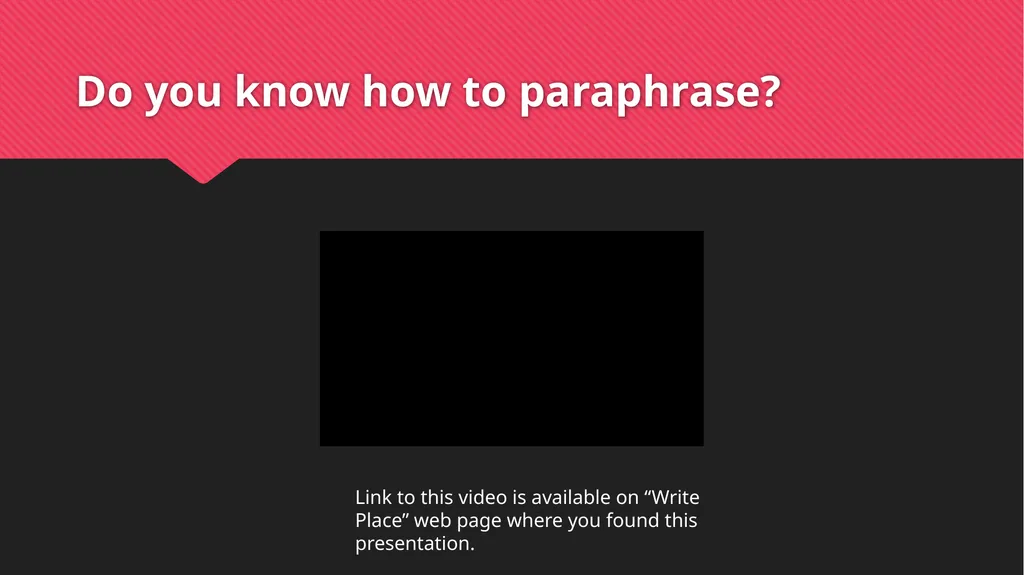 DO THE WRITE THING! A Guide to Avoiding Plagiarism - slide 23 of 27