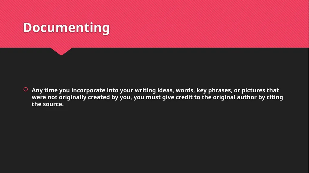 DO THE WRITE THING! A Guide to Avoiding Plagiarism - slide 18 of 27