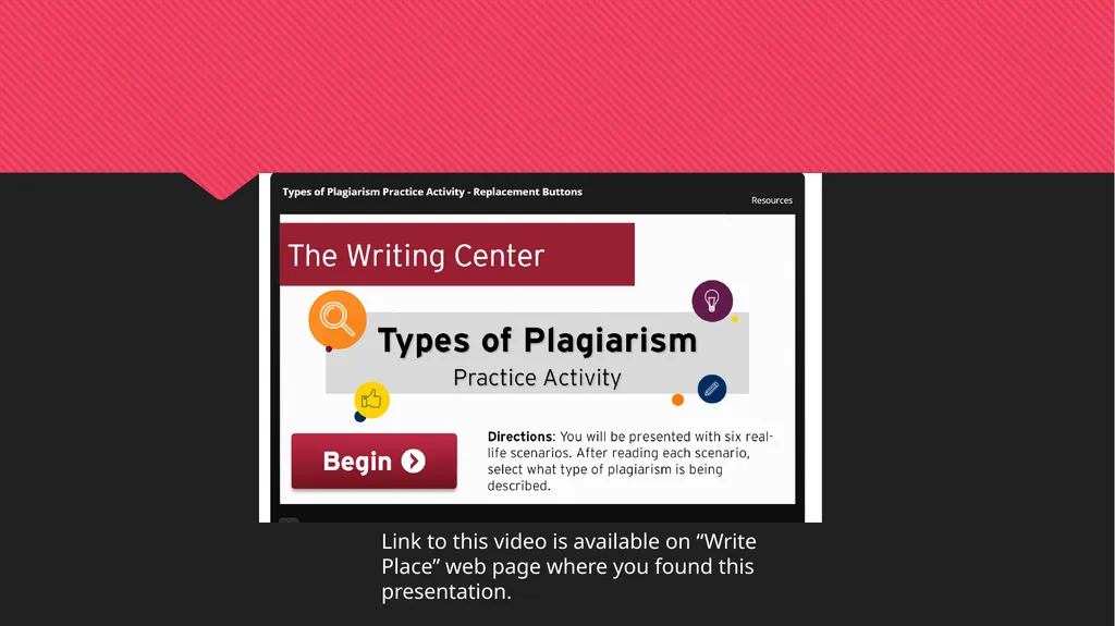 DO THE WRITE THING! A Guide to Avoiding Plagiarism - slide 27 of 27