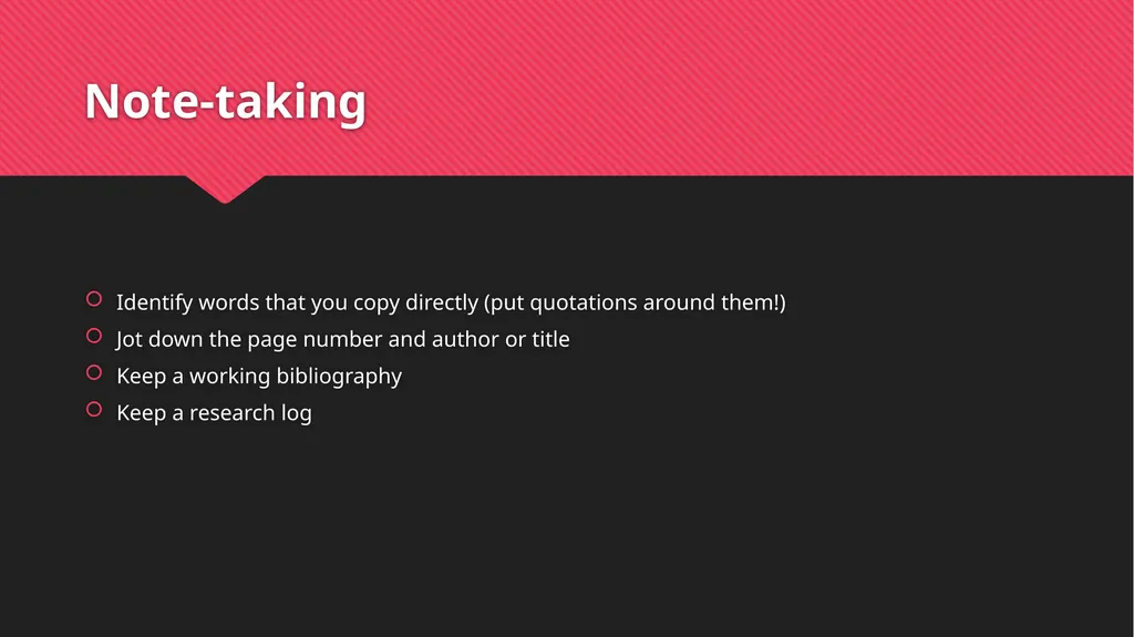 DO THE WRITE THING! A Guide to Avoiding Plagiarism - slide 14 of 27