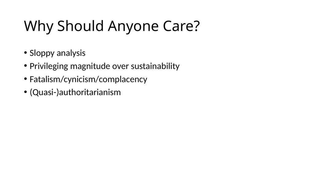 Corruption as a Self-Reinforcing “Trap”: - slide 45 of 45