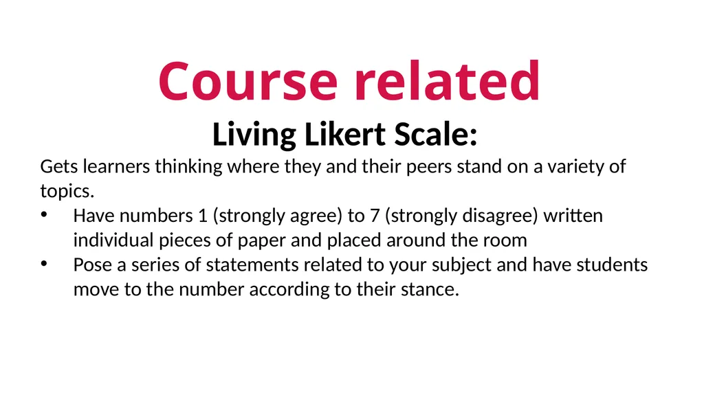 Icebreakers…or… …Conversation starters - slide 11 of 15
