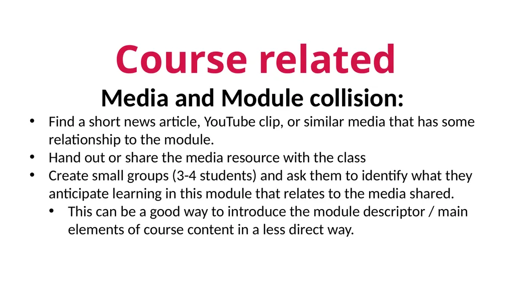 Icebreakers…or… …Conversation starters - slide 13 of 15
