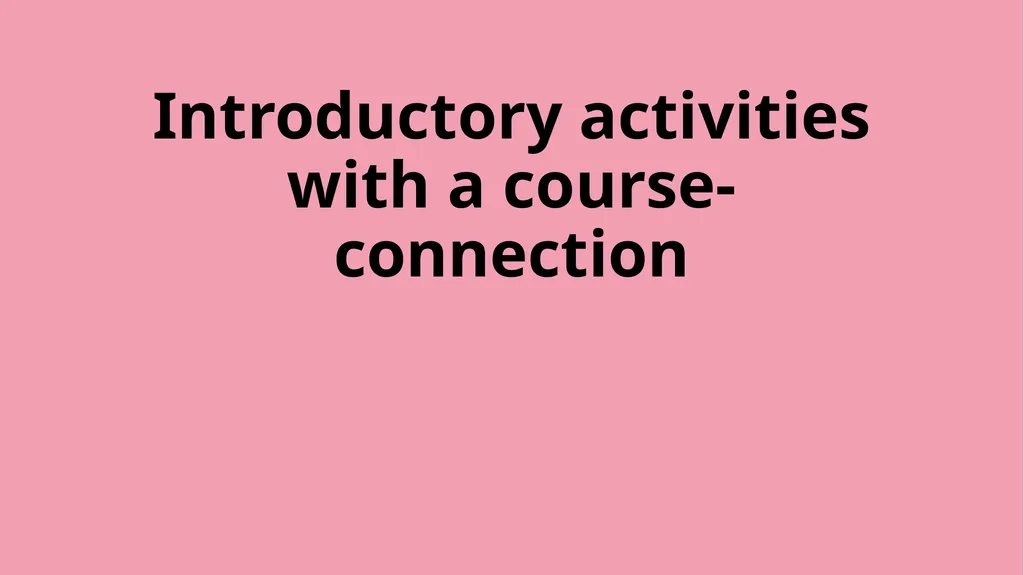Icebreakers…or… …Conversation starters - slide 10 of 15