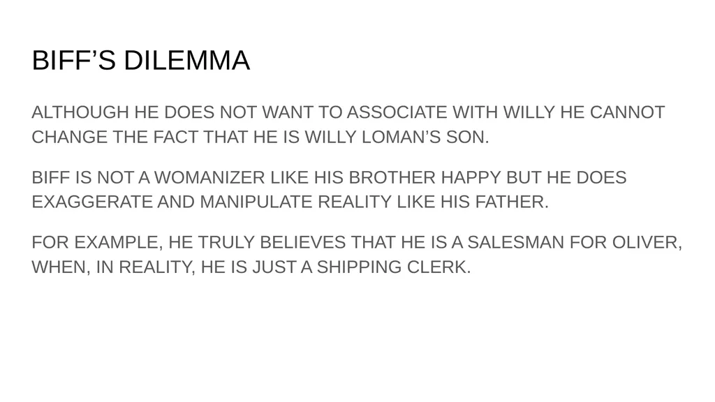 THE LOMAN FAMILY CHARACTERS LIVING IN A - slide 5 of 9