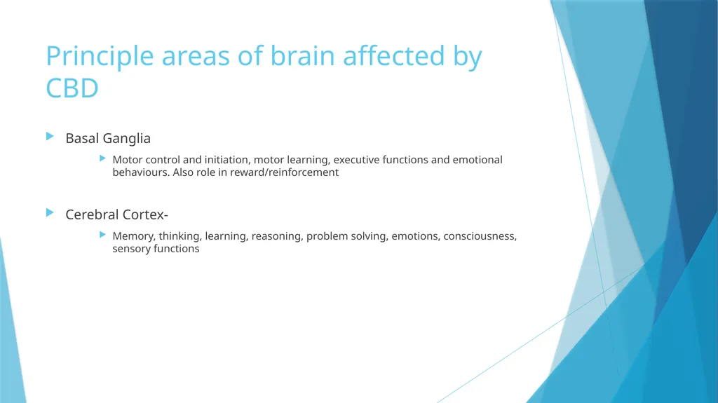 Physiotherapy management of PSP and CBD Helen - slide 8 of 15