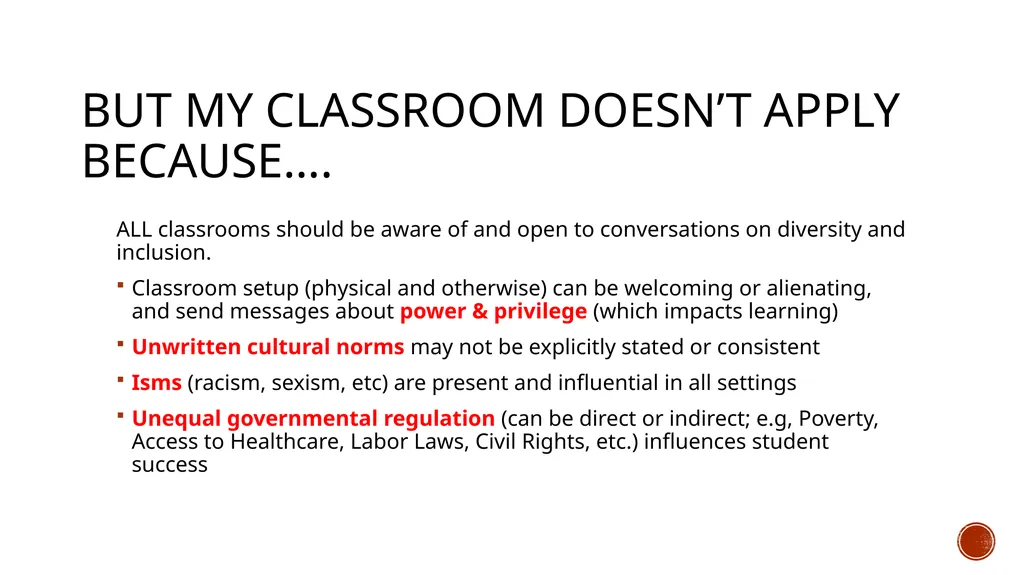 Social Justice, Diversity and Inclusion in the - slide 3 of 12