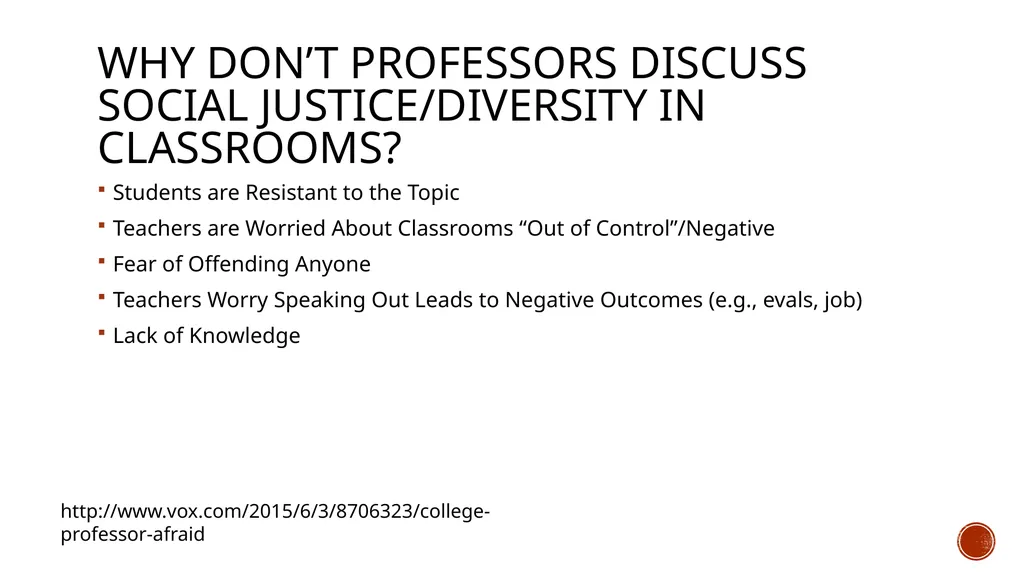 Social Justice, Diversity and Inclusion in the - slide 7 of 12