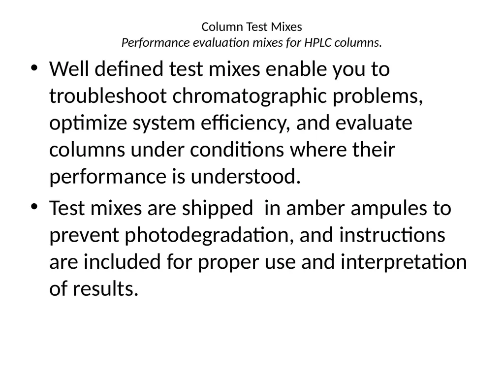 HPLC Troubleshooting Guide Sigma Aldrich Bulletin - slide 42 of 45