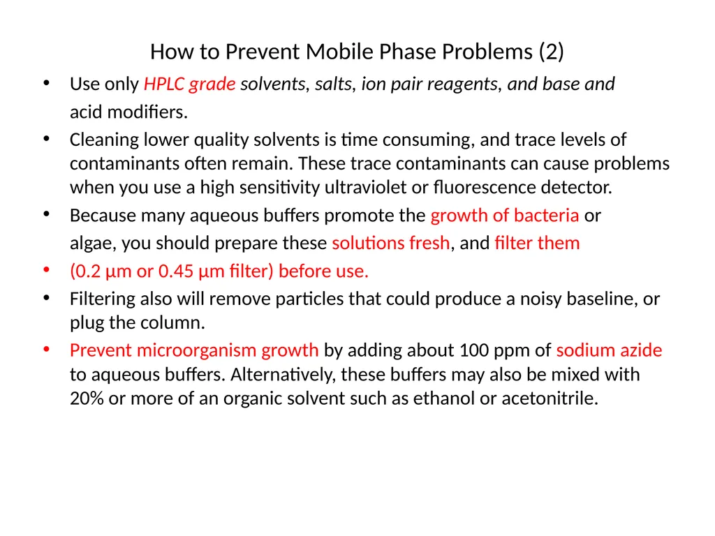 HPLC Troubleshooting Guide Sigma Aldrich Bulletin - slide 5 of 45