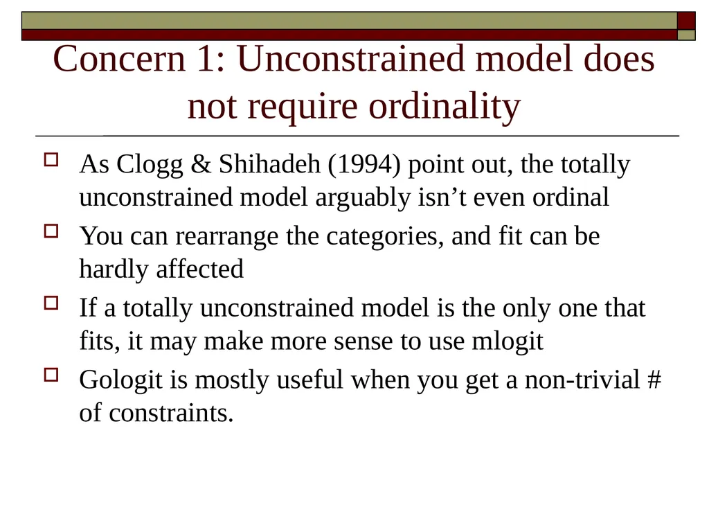 Interpreting and using heterogeneous choice & - slide 6 of 38