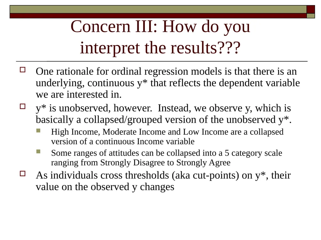 Interpreting and using heterogeneous choice & - slide 10 of 38