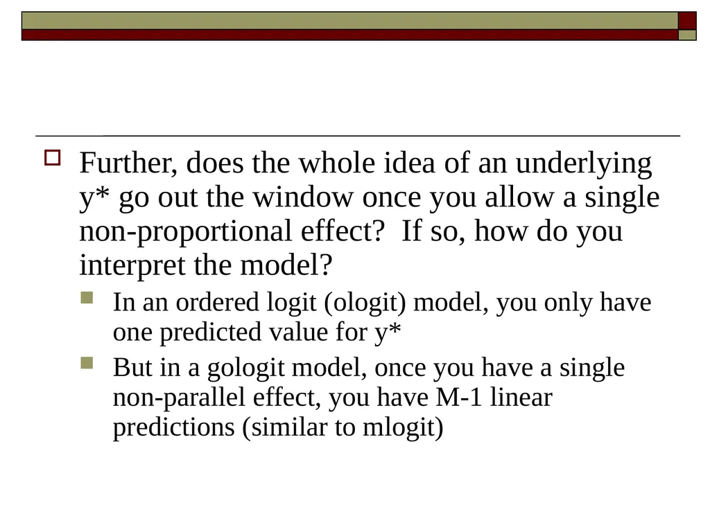 Interpreting and using heterogeneous choice & - slide 12 of 38