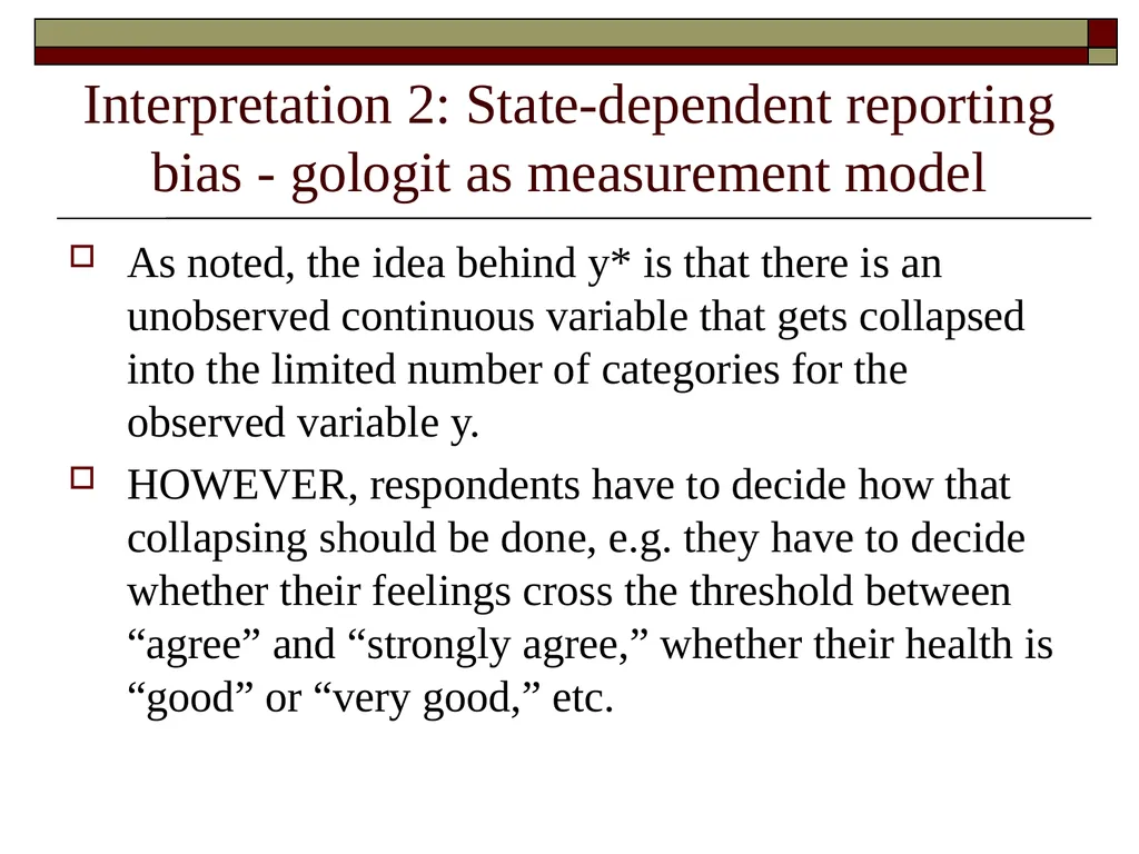 Interpreting and using heterogeneous choice & - slide 14 of 38