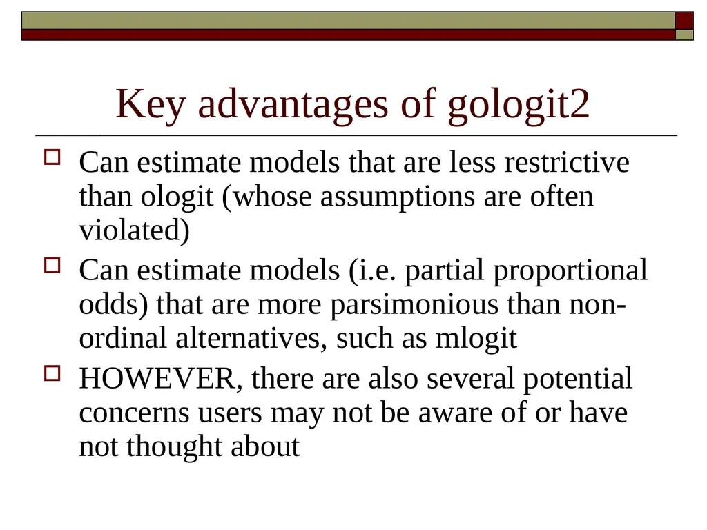 Interpreting and using heterogeneous choice & - slide 5 of 38