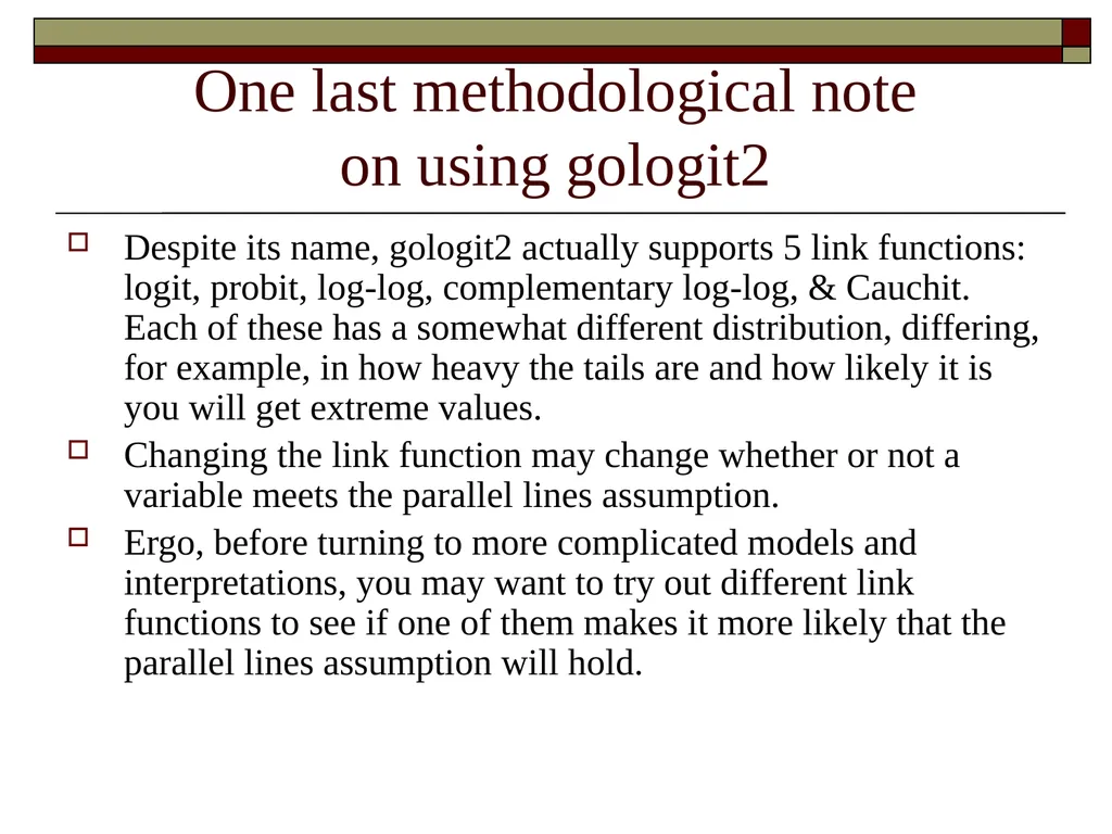 Interpreting and using heterogeneous choice & - slide 28 of 38