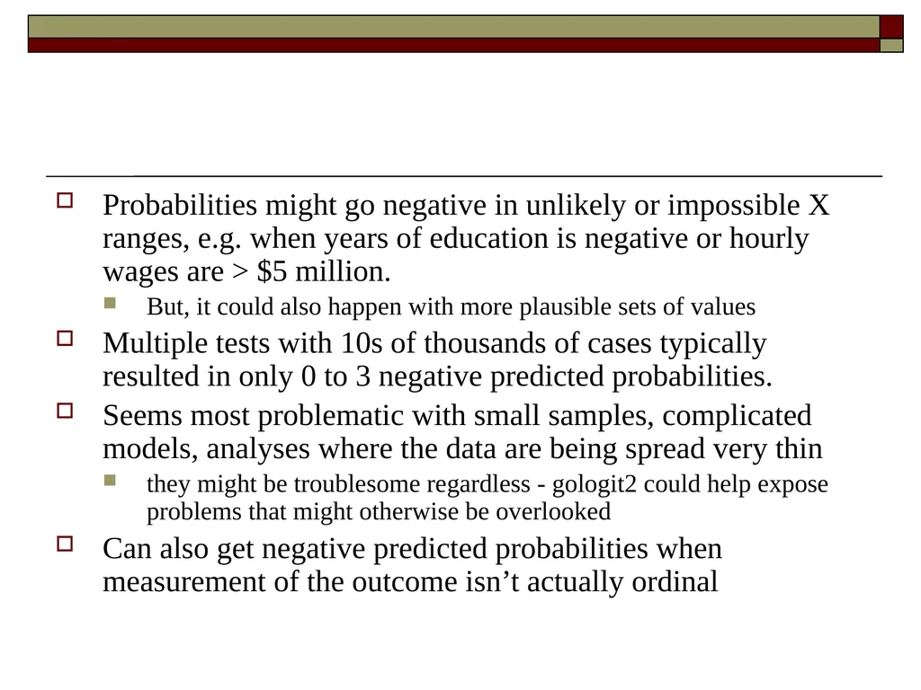 Interpreting and using heterogeneous choice & - slide 8 of 38