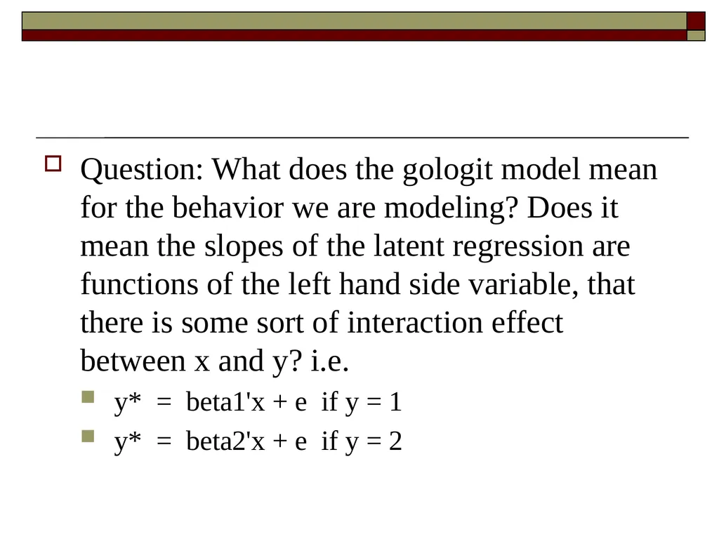 Interpreting and using heterogeneous choice & - slide 11 of 38