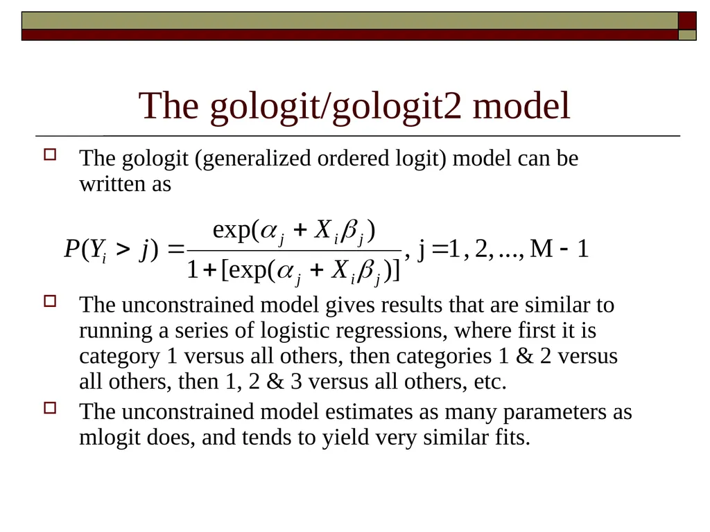 Interpreting and using heterogeneous choice & - slide 2 of 38