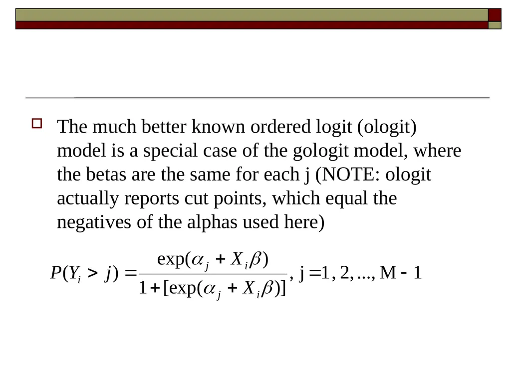 Interpreting and using heterogeneous choice & - slide 3 of 38