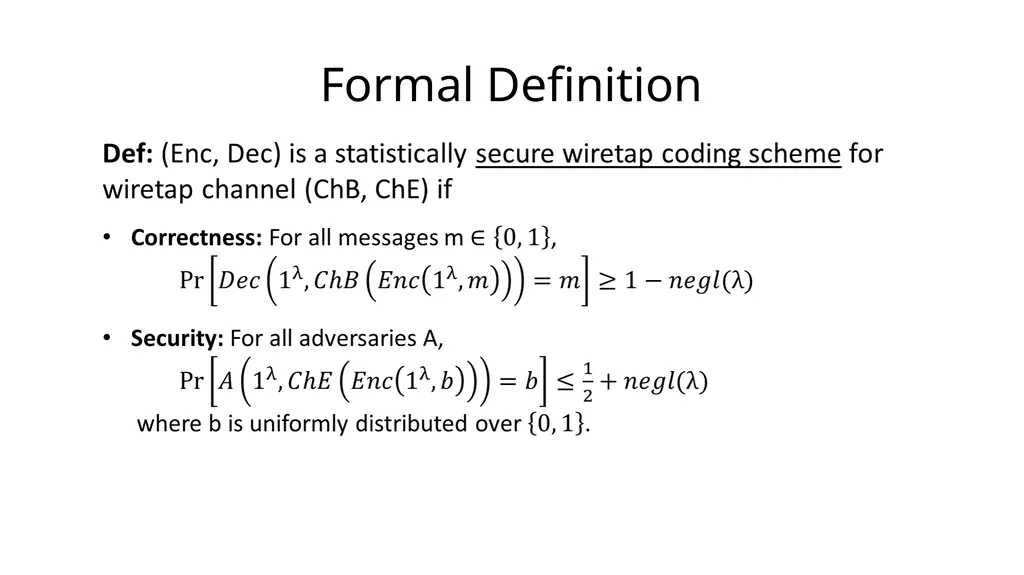 Beyond the Csiszár-Körner Bound: Best-Possible - slide 4 of 44