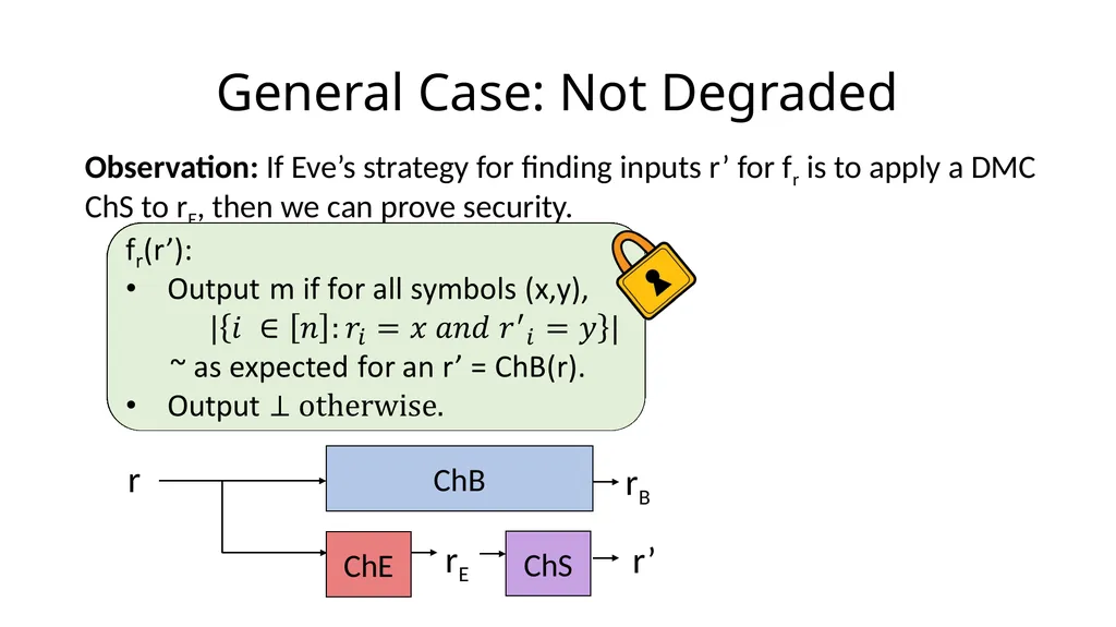 Beyond the Csiszár-Körner Bound: Best-Possible - slide 36 of 44
