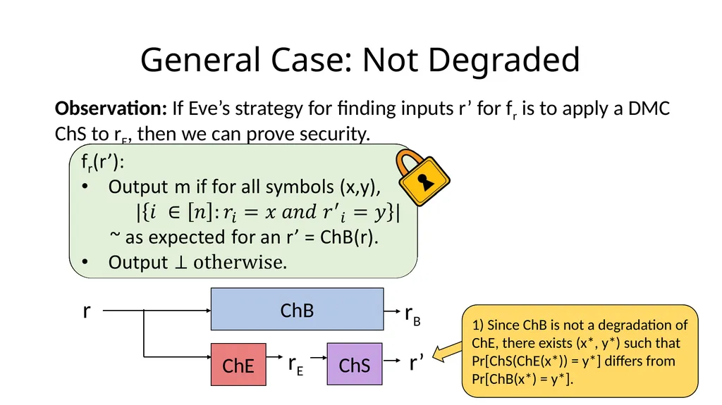 Beyond the Csiszár-Körner Bound: Best-Possible - slide 37 of 44