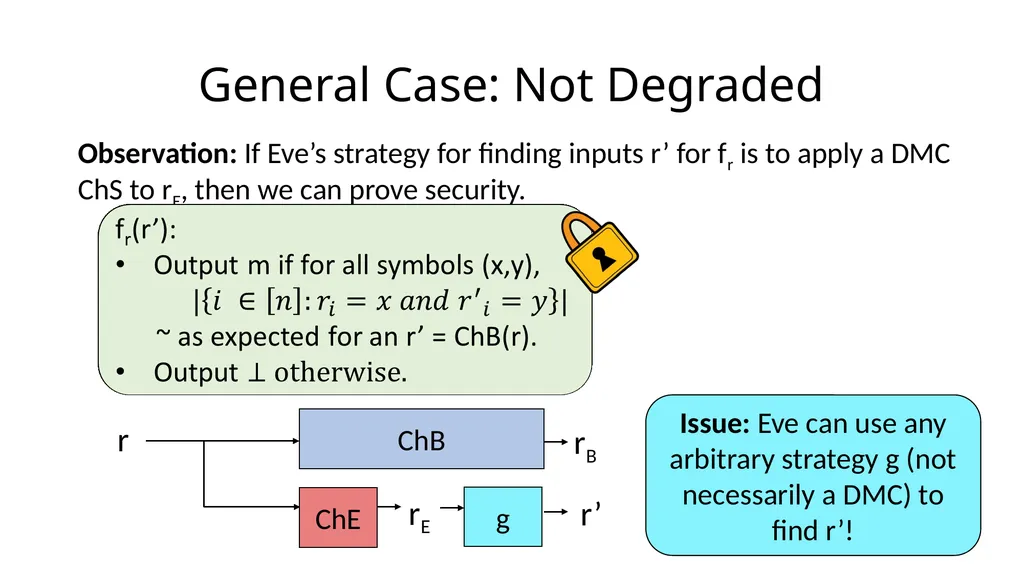 Beyond the Csiszár-Körner Bound: Best-Possible - slide 40 of 44