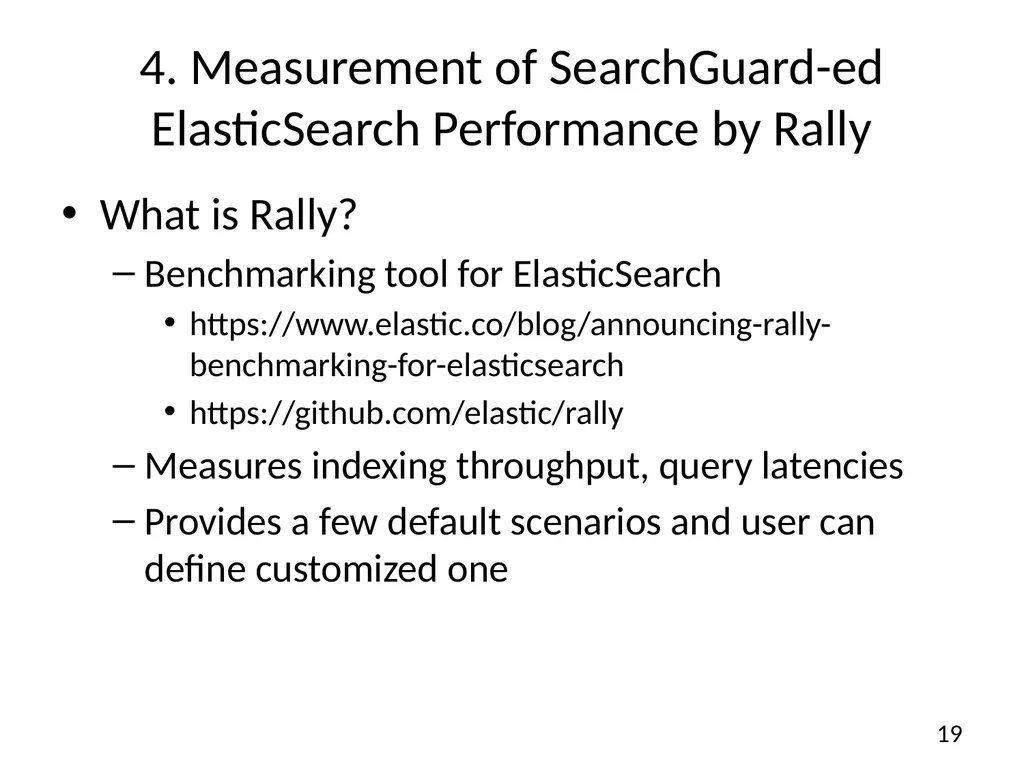A solution for secure use of Kibana and - slide 19 of 23